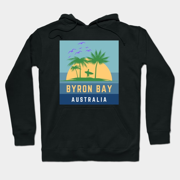 Byron Bay Australia Hoodie by bougieFire